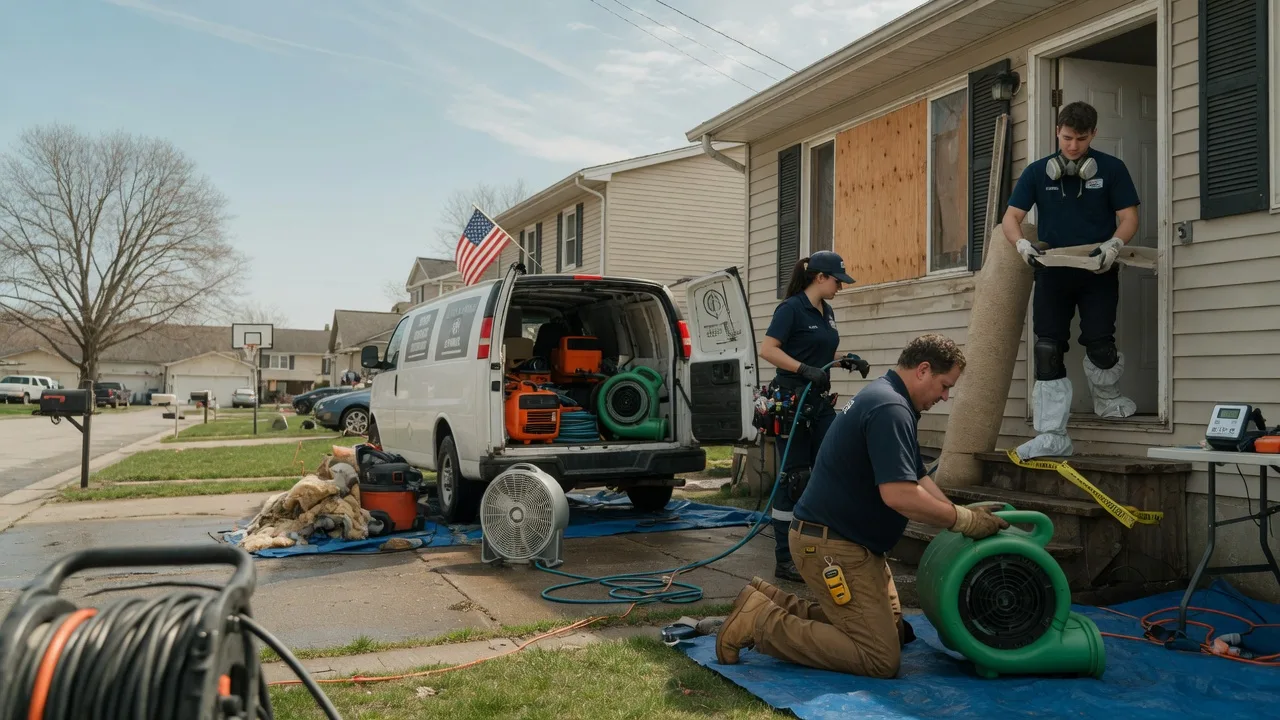 Water Damage Restoration in Hamilton, PA near me